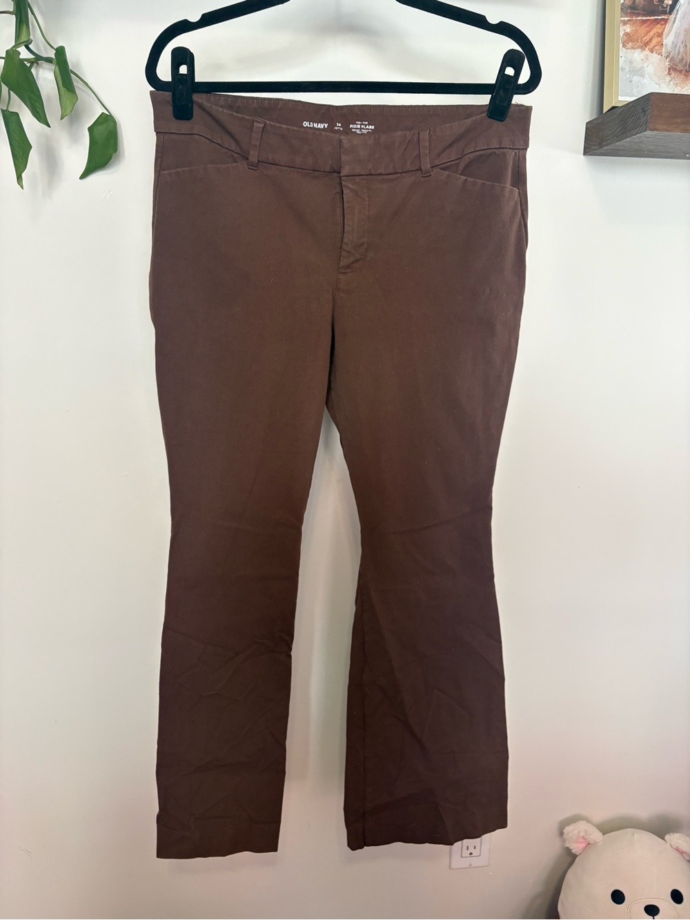 Old Navy Women's Brown Boot Cut Pants